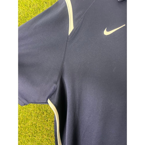 Nike Dri Fit Navy Polo Performance Shirt Moisture‎ Wicking Golf Top Size XXL - Picture 4 of 7